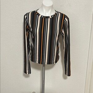 Ragdoll Multicolor Striped Long Sleeve Top